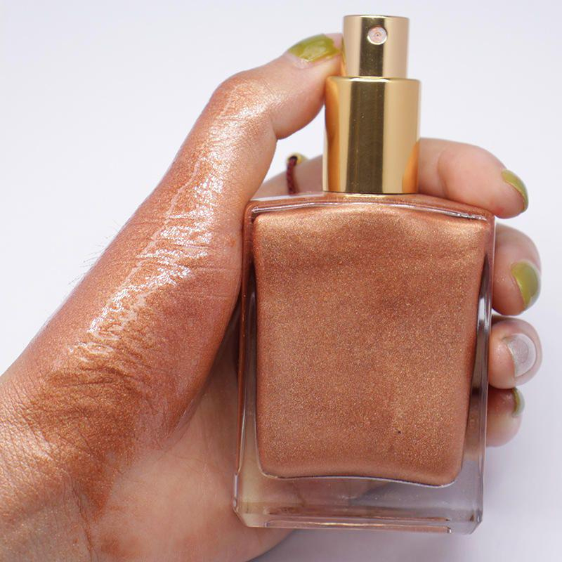 คุณภาพสูง Illuminator Bronze Body Shimmer Oil เครื่องสำอางค์แต่งหน้า Liquid Highlighter