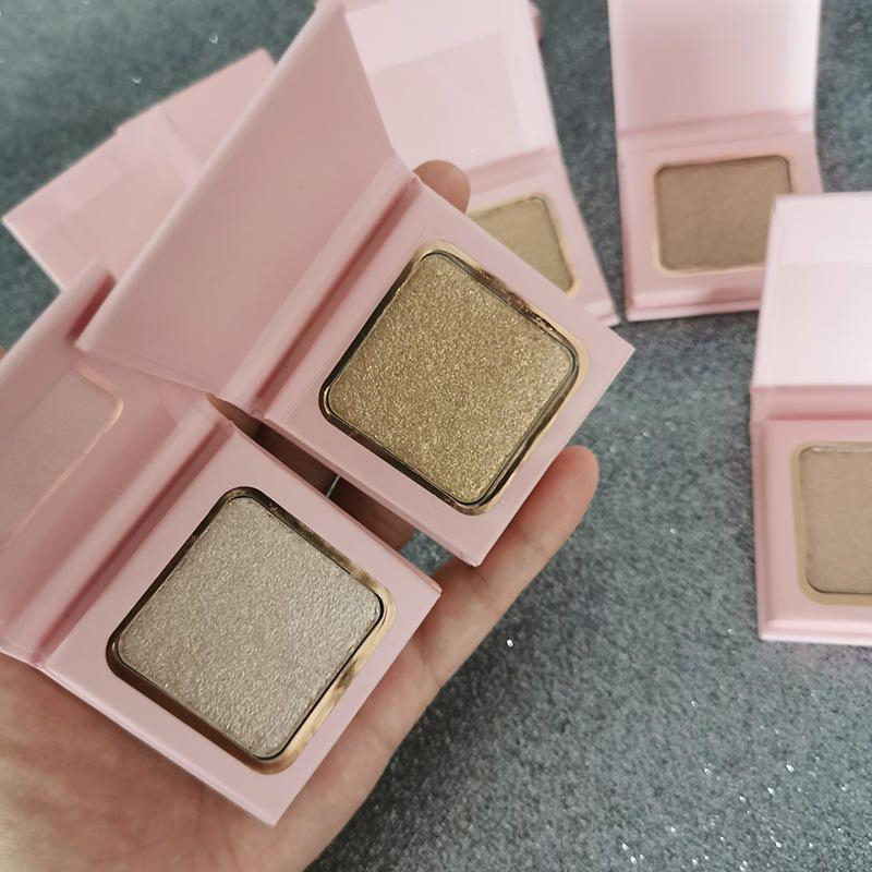 6 สี Face Highlighter แต่งหน้า Glitter Bronzer และ Highlighter เครื่องสำอางค์ Shimmer Highlighter Palette