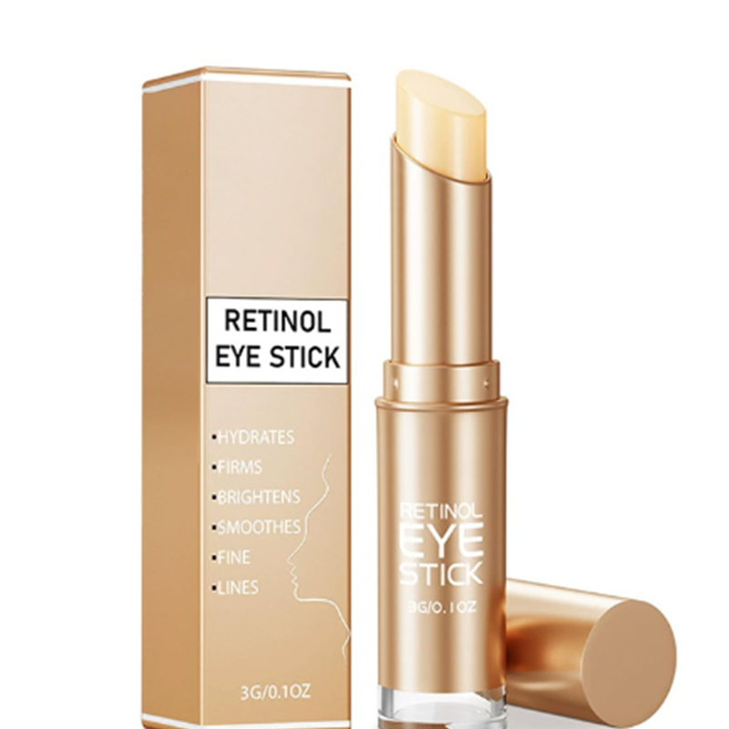 RETINOL EYE STICK ครีมบำรุงรอบดวงตา Retinol Collagen Eye Cream Stick ปรับผิวให้กระจ่างใสและลดเลือนริ้วรอย 3g