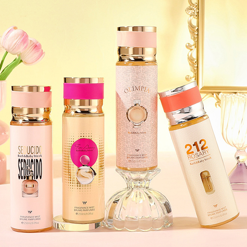 250ml น้ำหอมแบรนด์ Sweet Floral Women Body Spray Body Mist Parfums Designer น้ำหอม