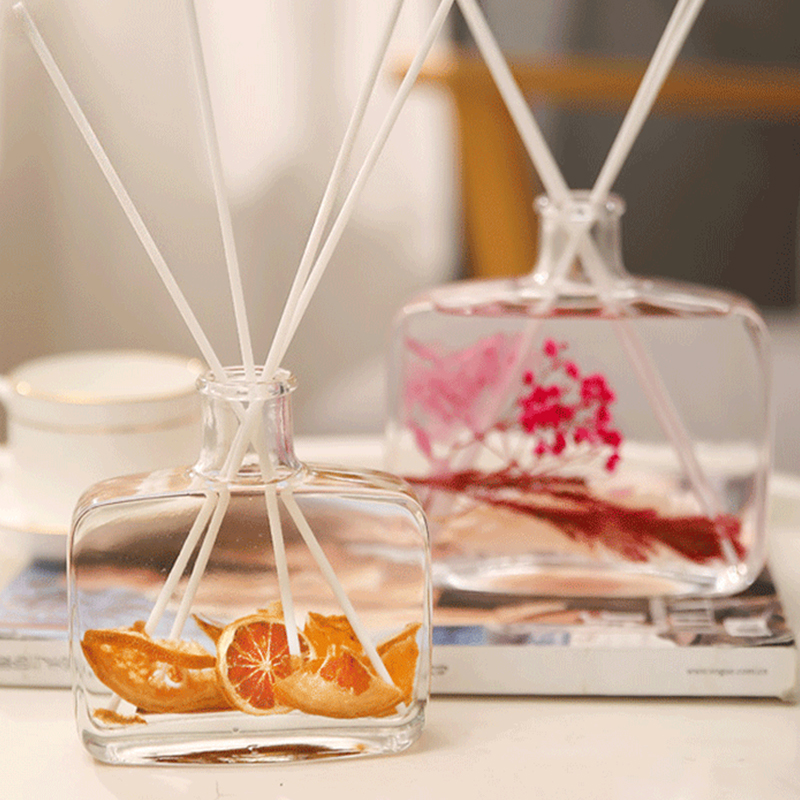 100 ml/200 ml น้ำหอม Essential Oil Preserved แห้งดอกไม้ Reed Diffuser สำหรับตกแต่งบ้านของขวัญ